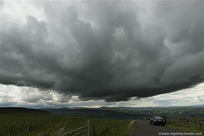 Benbradagh & Garvagh Storms & Close Lightning Bolts - July 5th 2015